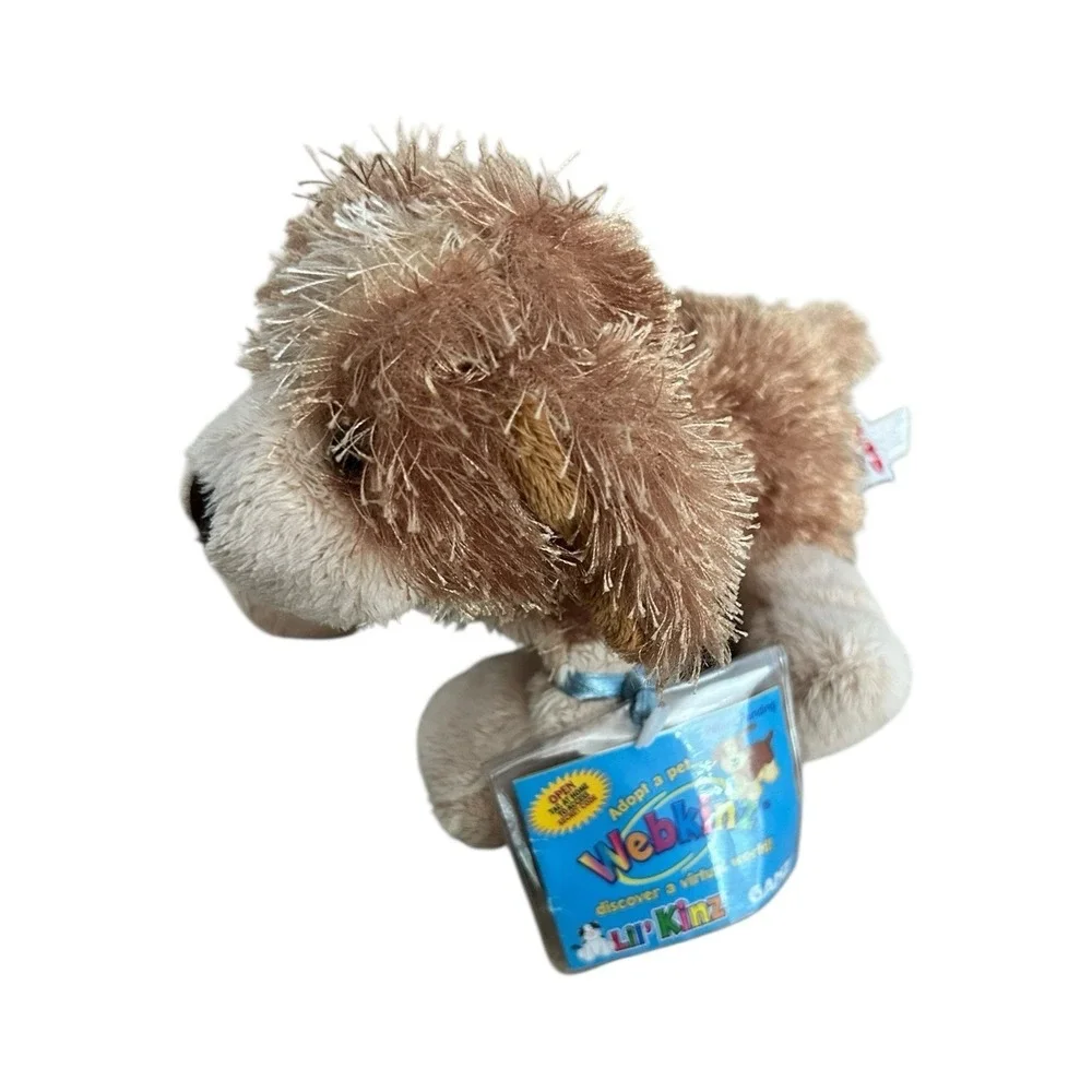 Webkinz Lil' Kinz Cocker Spaniel Plush Dog HS011 Stuffed Animal‎ GANZ w/ Tag